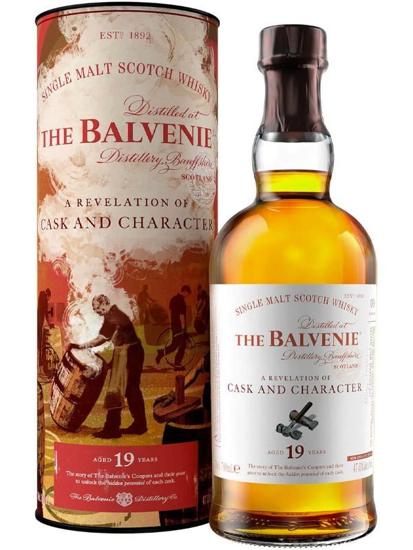 The Balvenie A Revelation Of Cask And Character 19 Year Old Scotch Whisky Scotch Whisky The Balvenie   