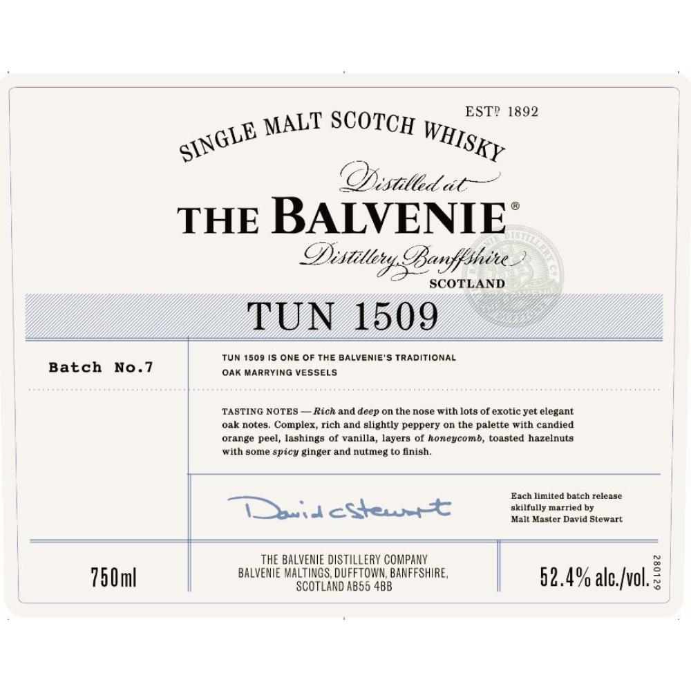 The Balvenie Tun 1509 Batch 7 Scotch The Balvenie