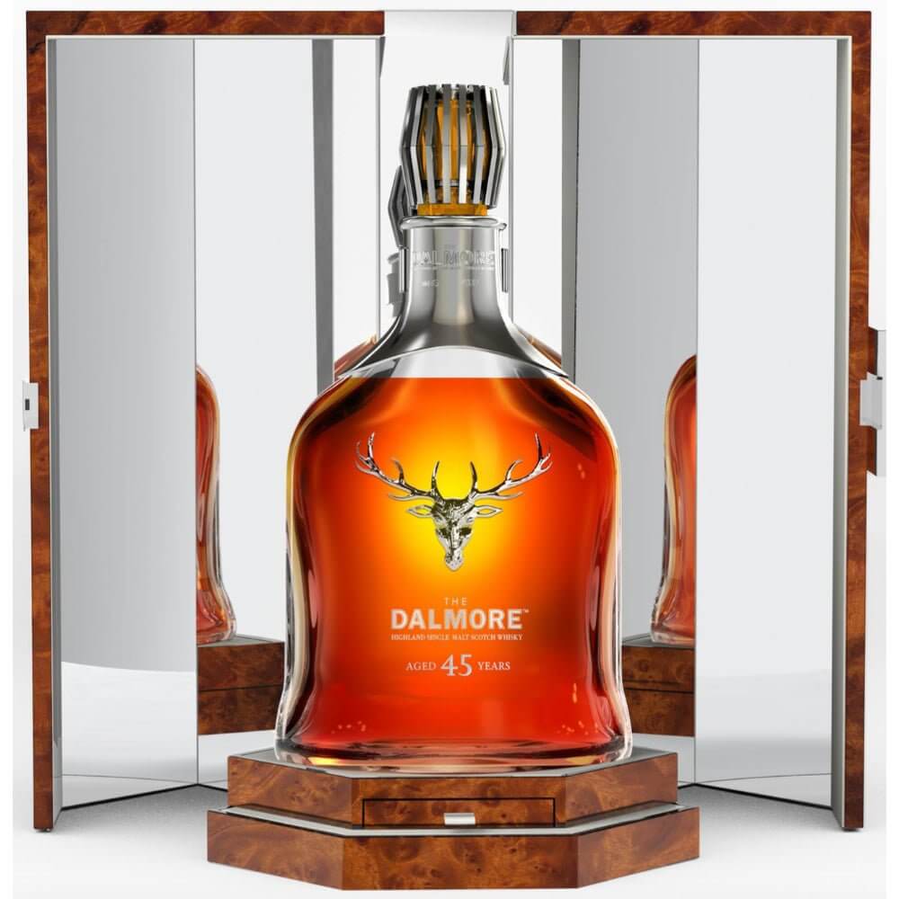 The Dalmore 45 Year Old In Baccarat Crystal Scotch The Dalmore