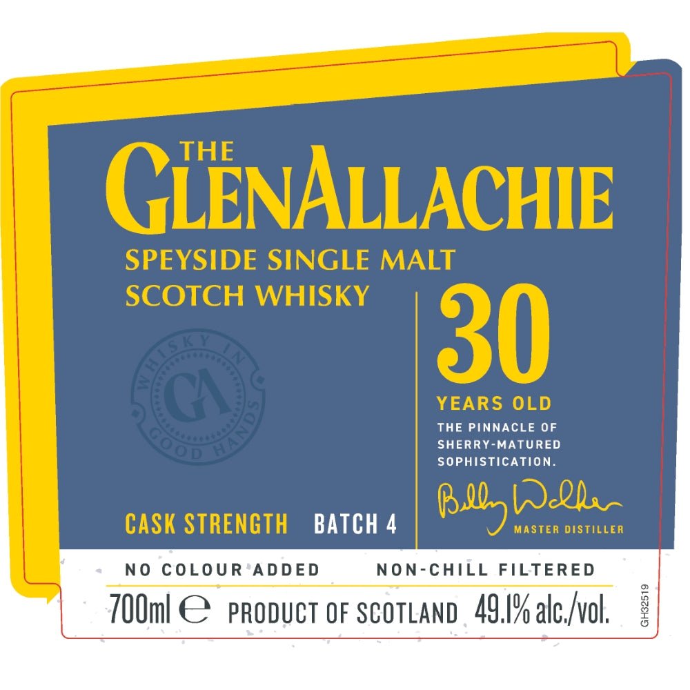 The Glenallachie 30 Year Old Cask Strength Batch 4 Scotch GlenAllachie   