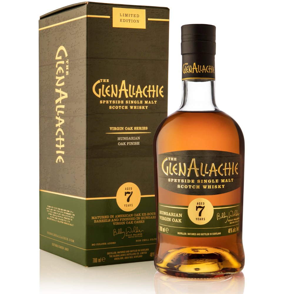 The GlenAllachie 7 Year Old Hungarian Virgin Oak Finish Scotch GlenAllachie   