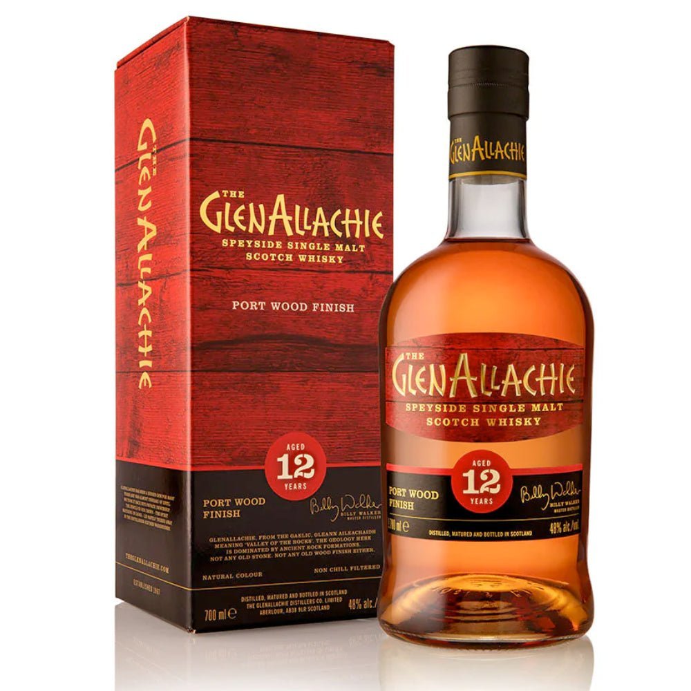 The GlenAllachie Portwood Finish 12 Year Old Scotch GlenAllachie   