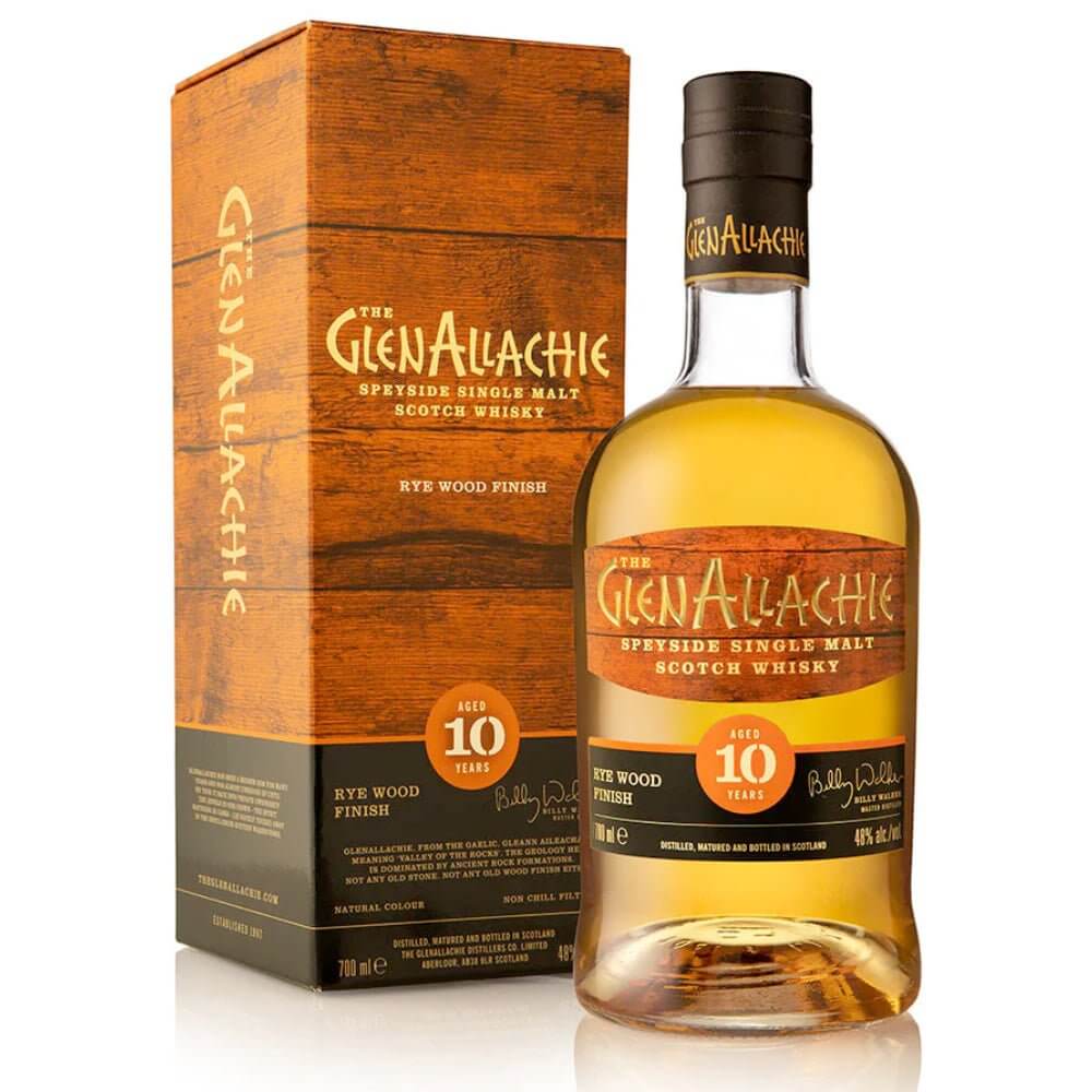 The GlenAllachie Ryewood Finish 10 Year Old Scotch GlenAllachie