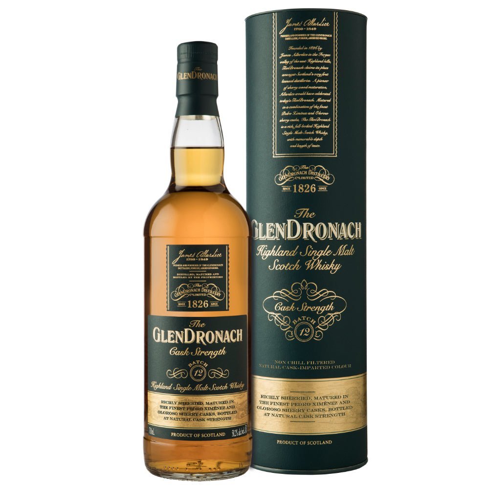 The Glendronach Cask Strength Batch 12 Scotch Glendronach   