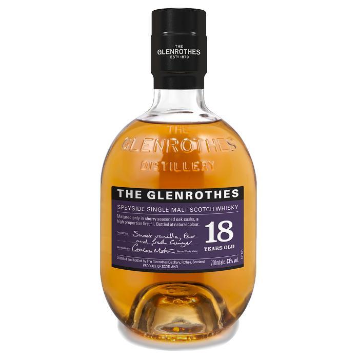 The Glenrothes 18 Year Old Scotch The Glenrothes