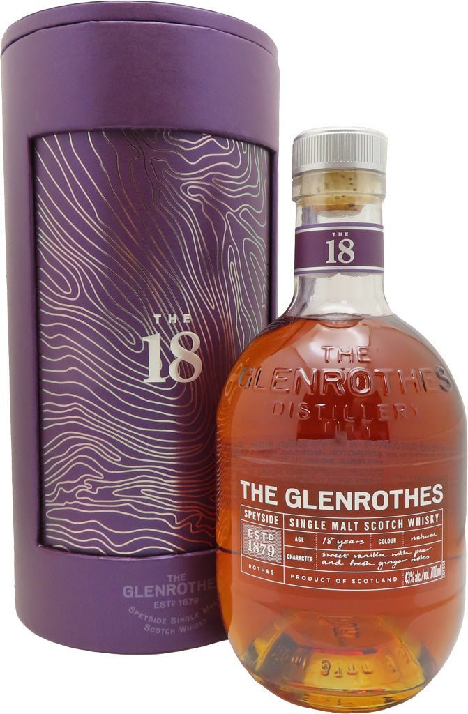 The Glenrothes Single Malt Whisky 18 Year Old 700ml WHISKEY The Glenrothes