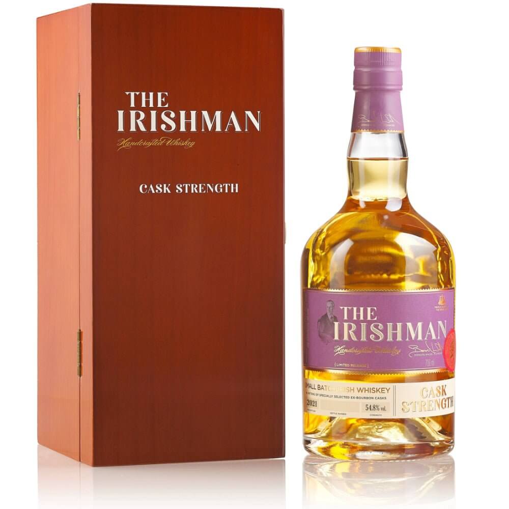 The Irishman Cask Strength Irish whiskey Walsh Whiskey