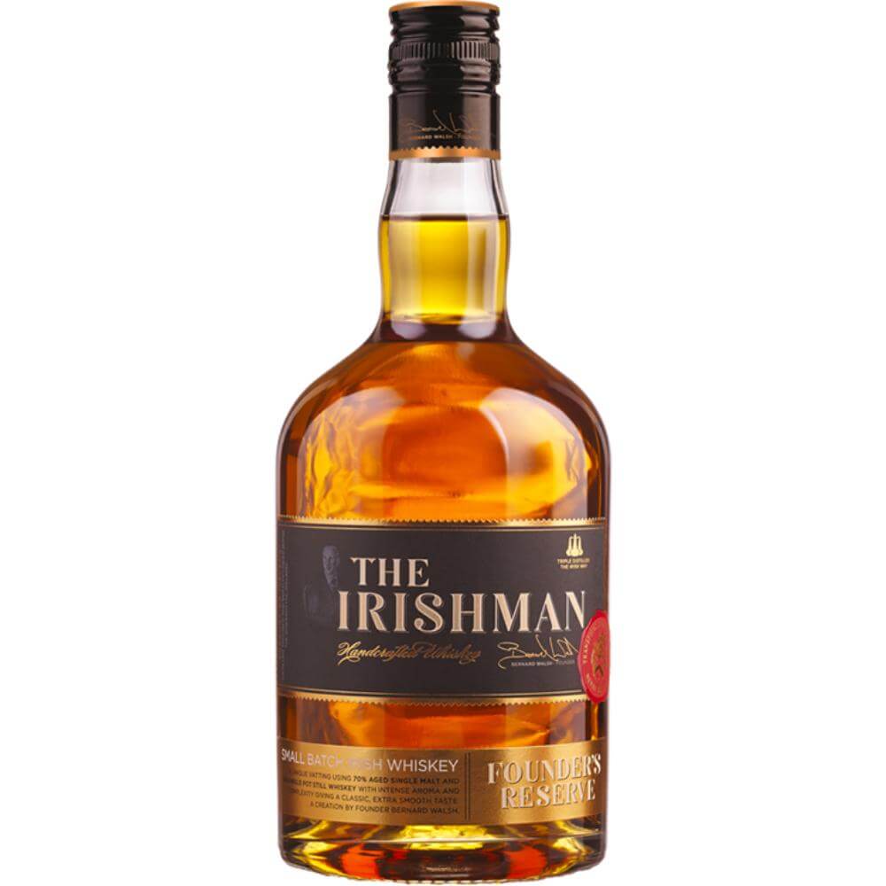 The Irishman Founders Reserve Gift Set Irish whiskey Walsh Whiskey