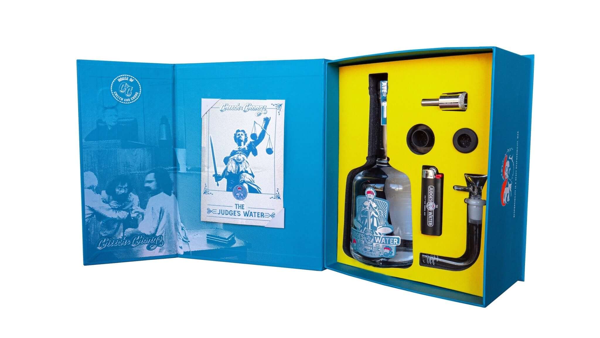 The Judge's Water Vodka By Cheech & Chong Vodka THE JUDGE'S WATER   