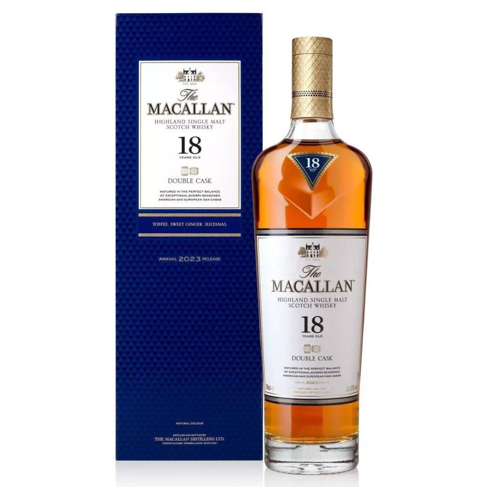 The Macallan 18 Year Old Double Cask Scotch The Macallan   