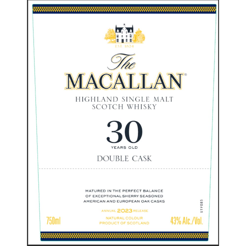 The Macallan 30 Year Old Double Cask 2023 Release Scotch The Macallan   