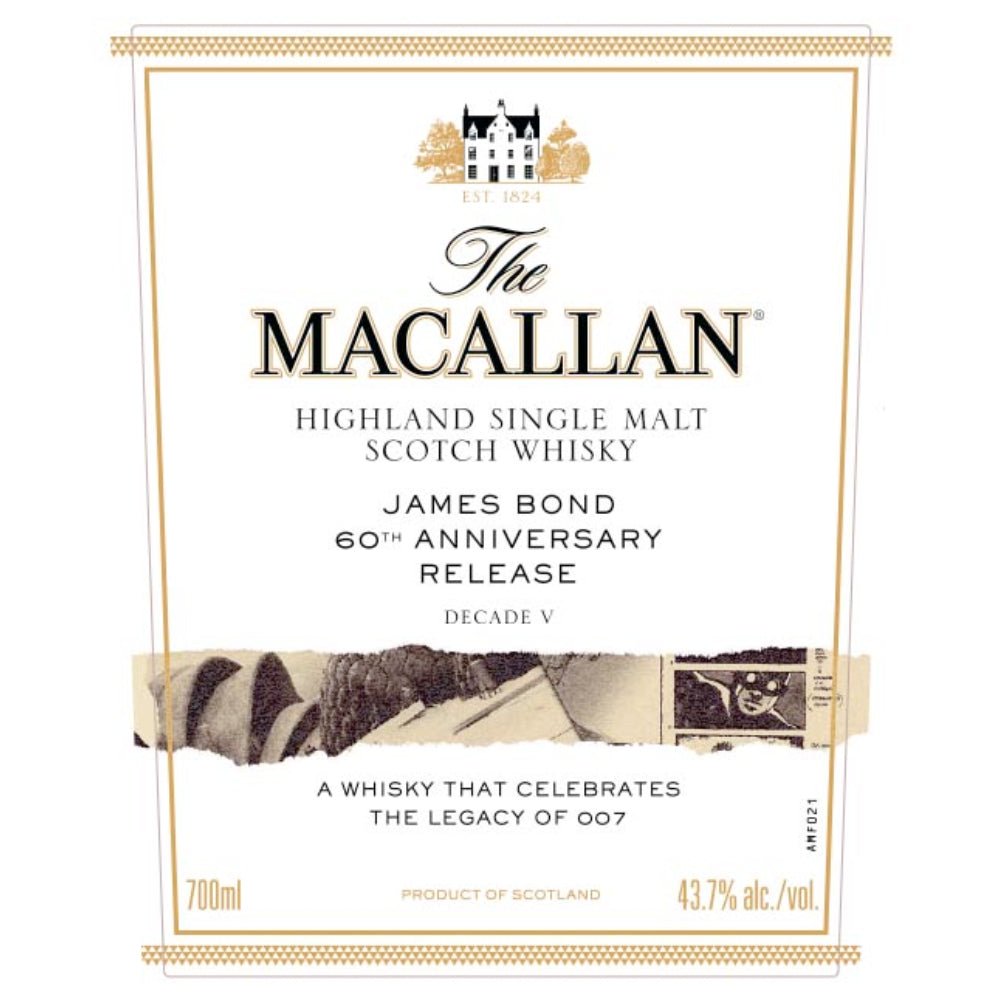 The Macallan James Bond 60th Anniversary Release Decade V Scotch The Macallan   