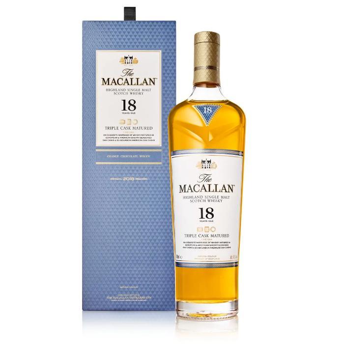 The Macallan Triple Cask Matured 18 Years Old 2019 Edition Scotch The Macallan