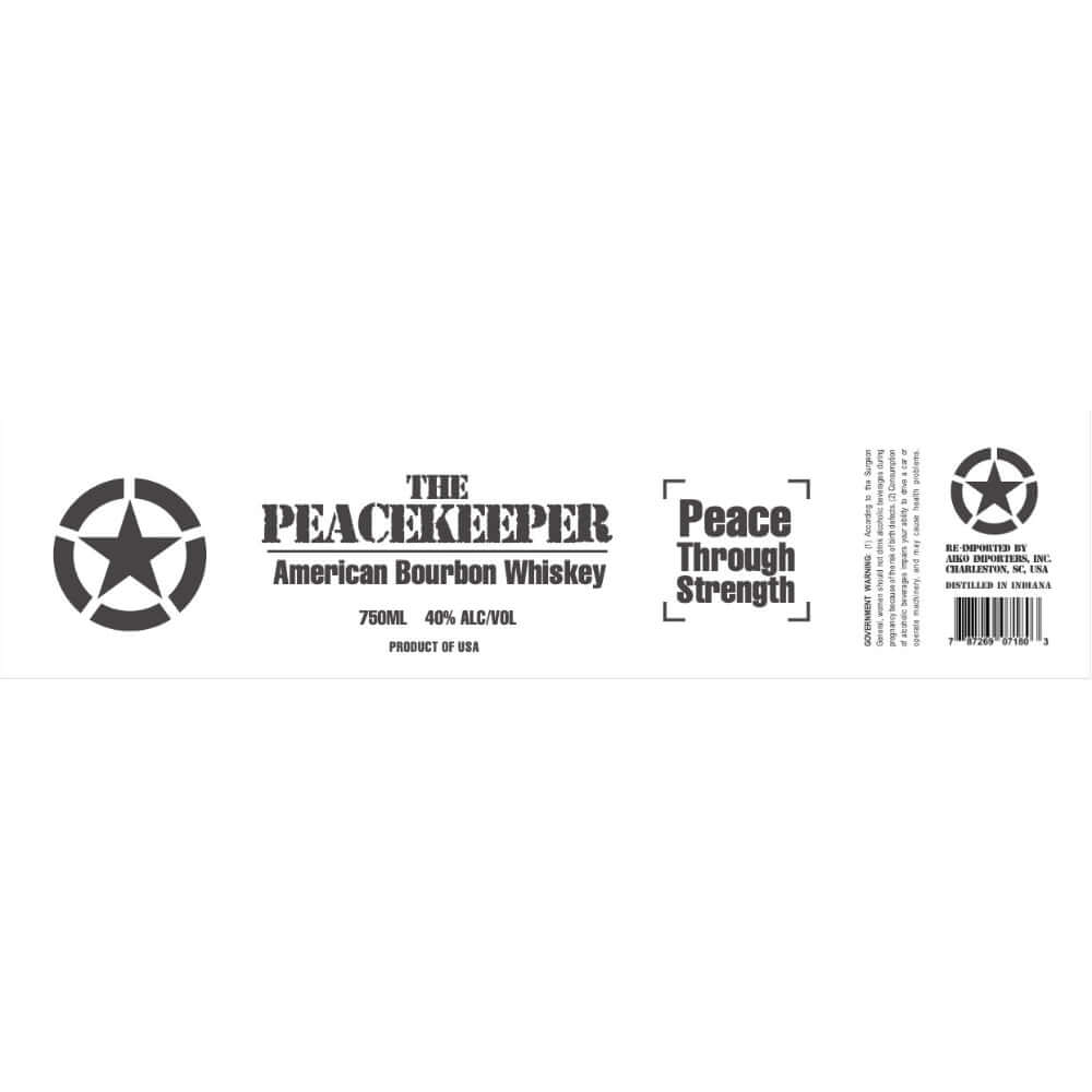 The Peacekeeper Bourbon Bourbon Peacekeeper