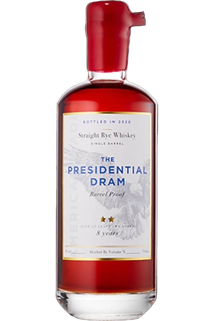 The Presidential Dram 8 Year Old Bourbon 2024 Release Bourbon Proof & Wood Ventures   