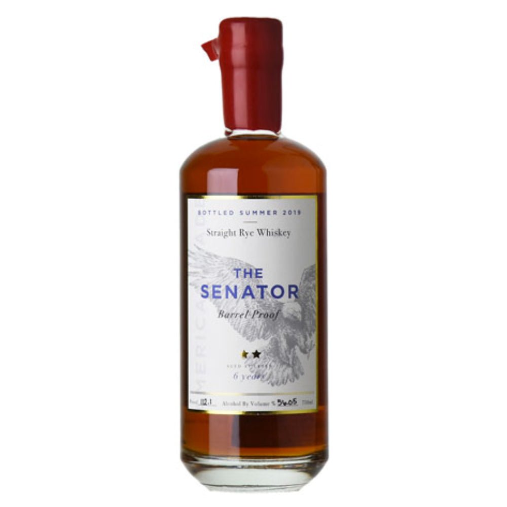 The Senator Barrel Proof 6 Year Old Rye Whiskey Proof & Wood Ventures