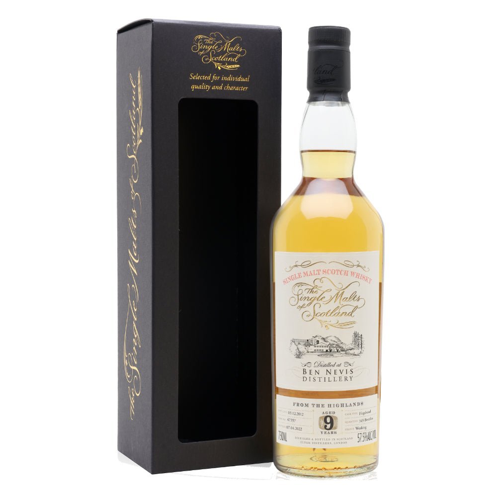 The Single Malts of Scotland 9 Year Old Ben Nevis 2012 Scotch The Single Malts of Scotland   