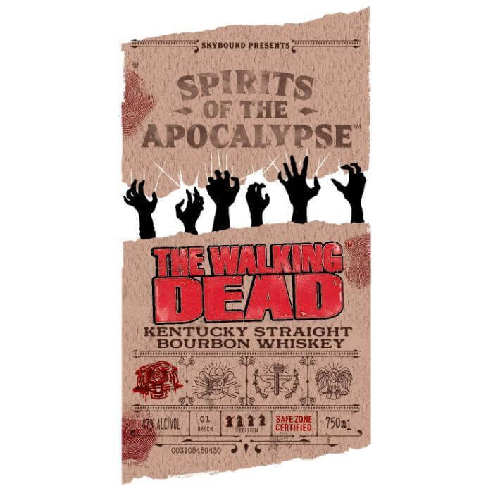 The Walking Dead Kentucky Bourbon Whiskey Bourbon Spirits of the Apocalypse