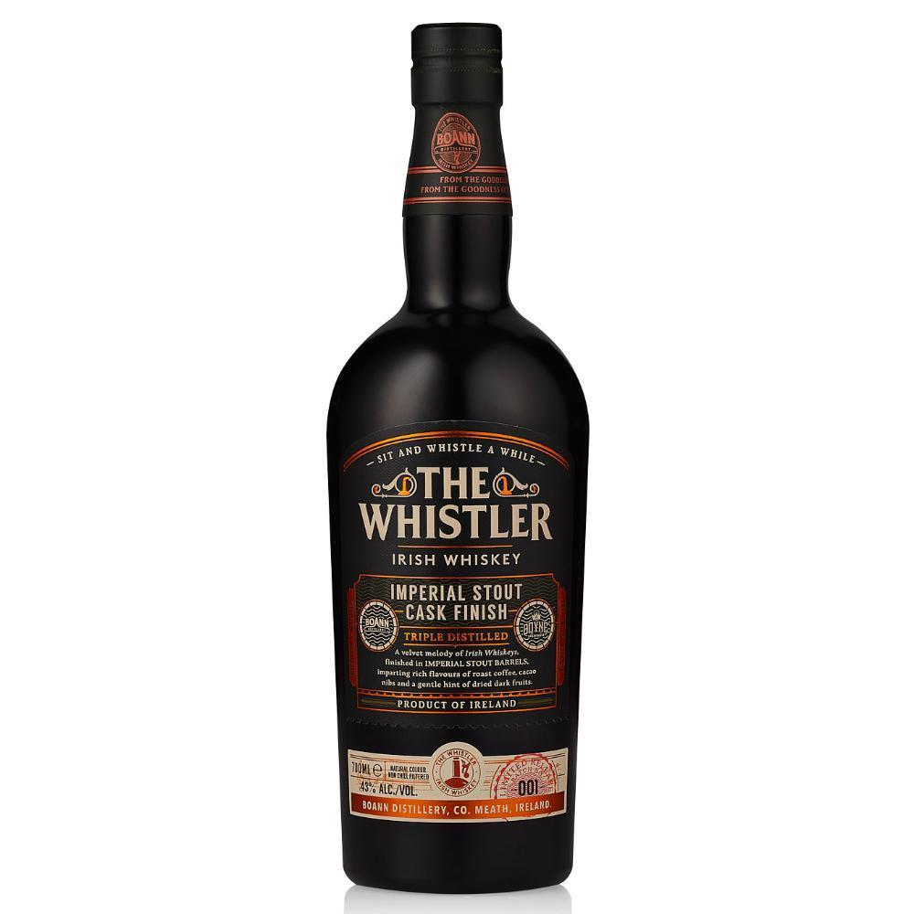 The Whistler Imperial Stout Cask Finish Irish whiskey The Whistler Irish Whiskey