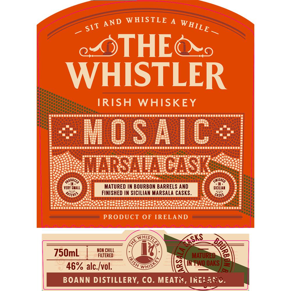 The Whistler Mosaic Marsala Cask Irish whiskey The Whistler