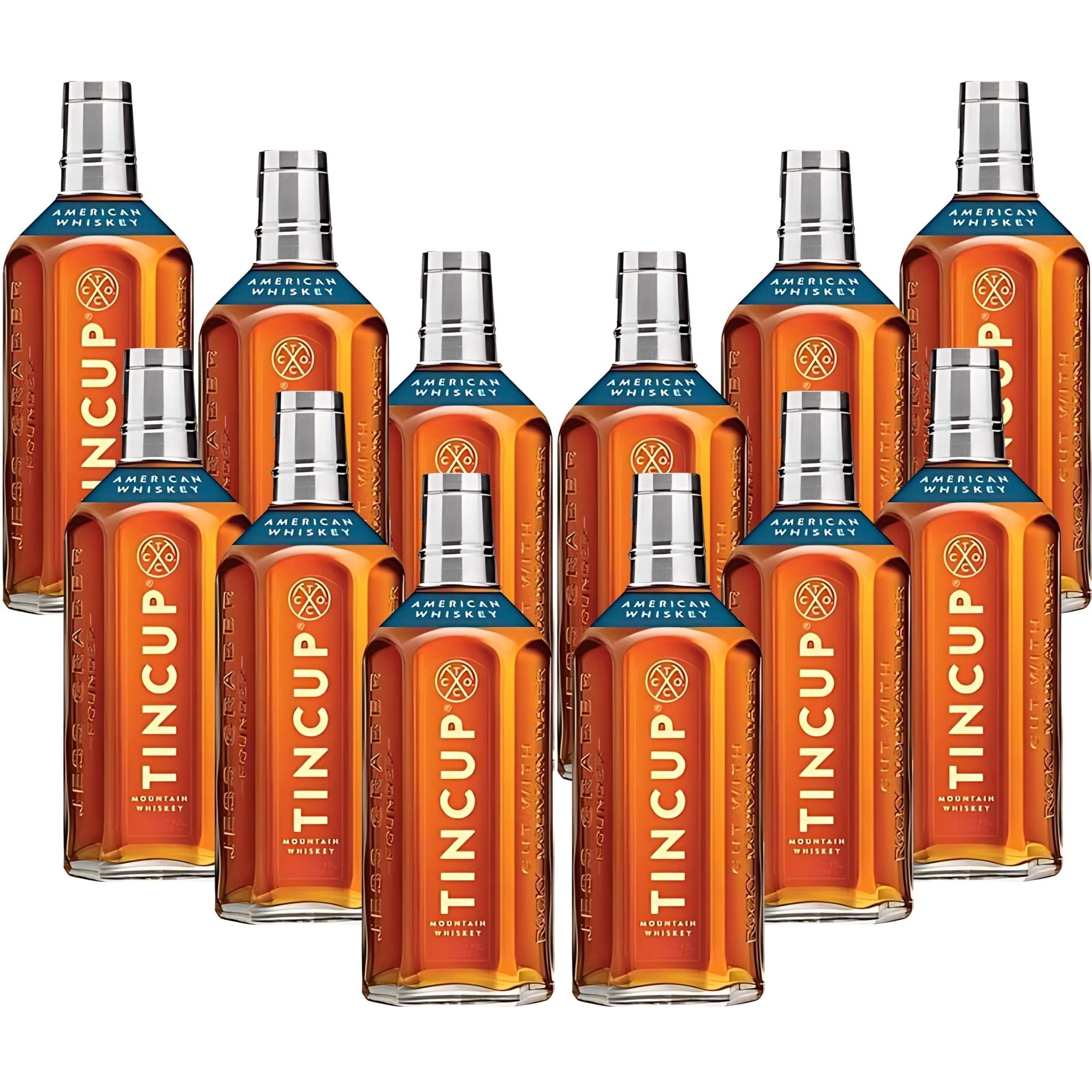 Tincup American Whiskey 12-Bottle Bundle American Whiskey Tincup Whiskey