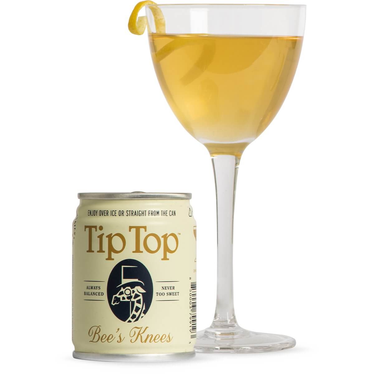 Tip Top Cocktails Bee’s Knees Beverages Tip Top Proper Cocktails 100ml Can  