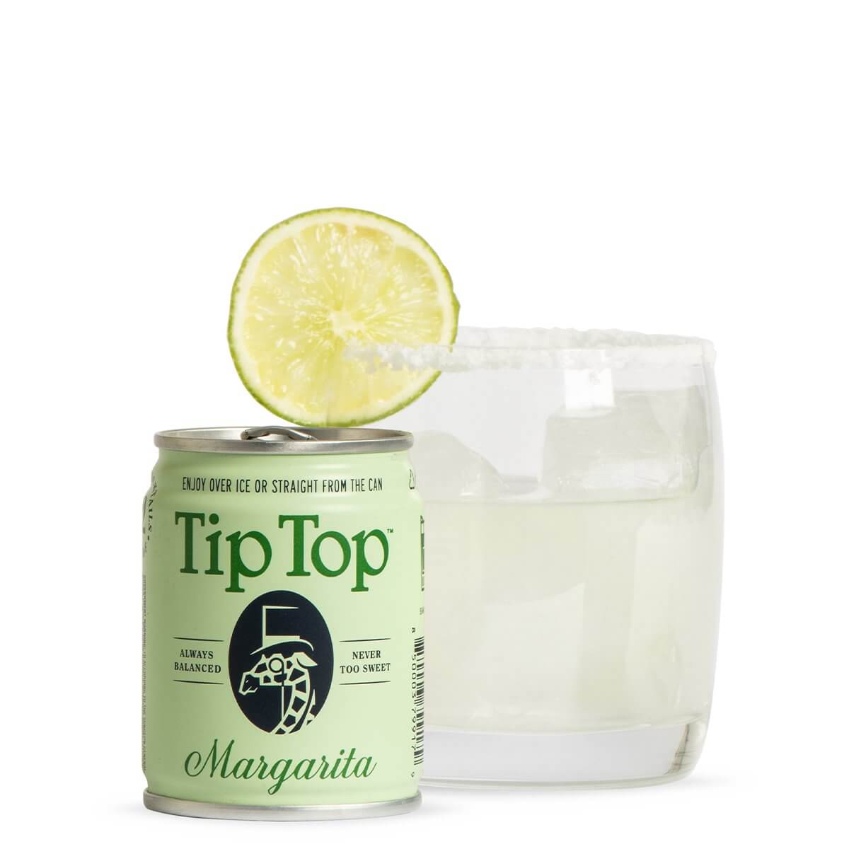 Tip Top Cocktails Margarita Beverages Tip Top Proper Cocktails 100ml Can  