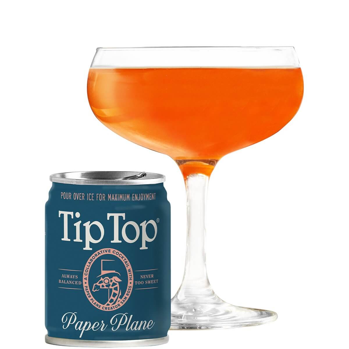 Tip Top Cocktails Paper Plane Beverages Tip Top Proper Cocktails 100ml Can  