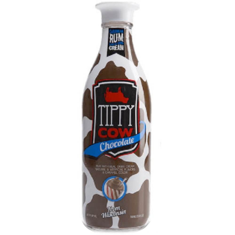 Tippy Cow Chocolate Rum Cream Liqueur Tippy Cow