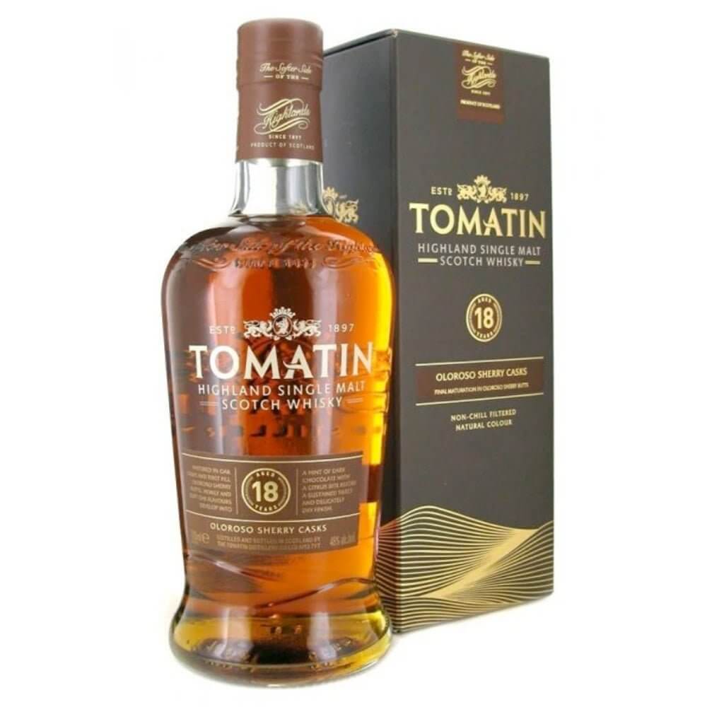 Tomatin 18 Year Old Scotch Tomatin Distillery