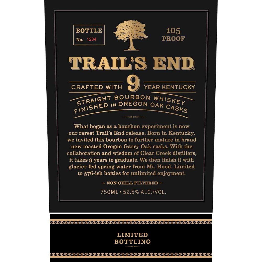 Trail's End 9 Year Old Bourbon Limited Bottling Bourbon Trail's End