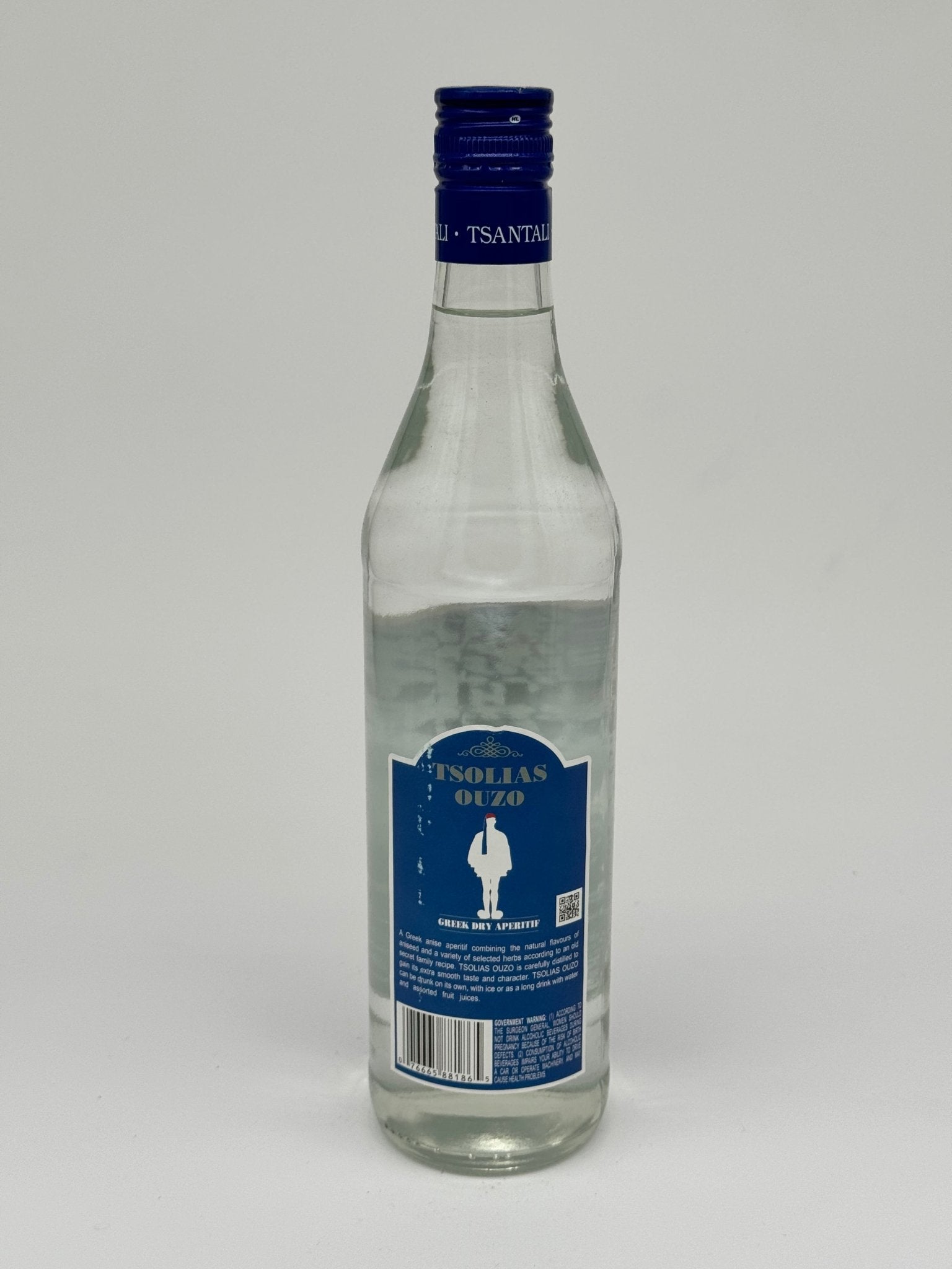 Tsolias Ouzo 750mL Arak Ouzo   