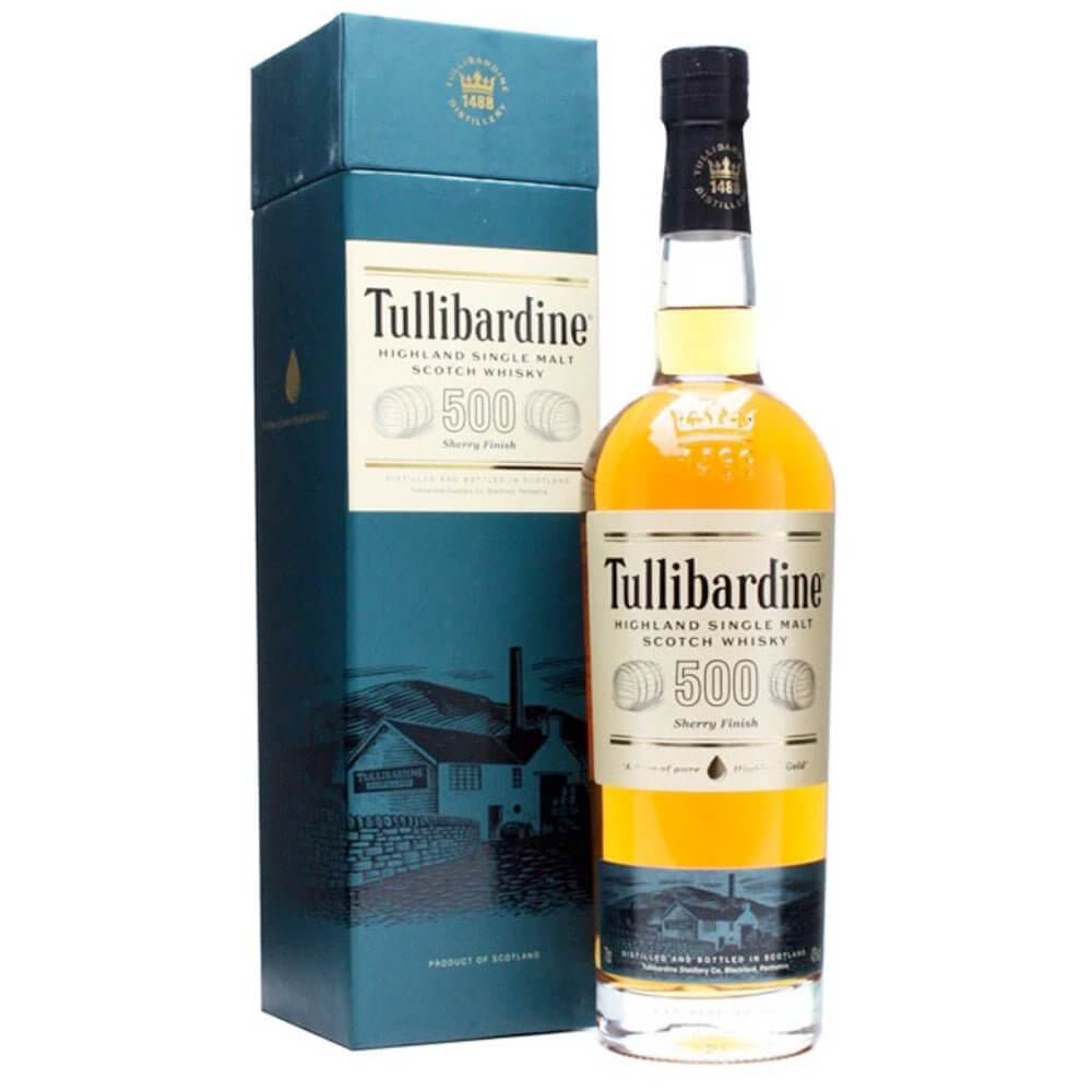 Tullibardine 500 Sherry Finish Single Malt Scotch Scotch Tullibardine