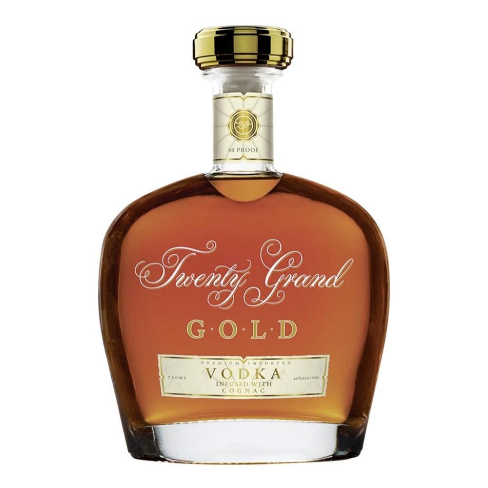 Twenty Grand GOLD VODKA Infused with Cognac Vodka Twenty Grand   