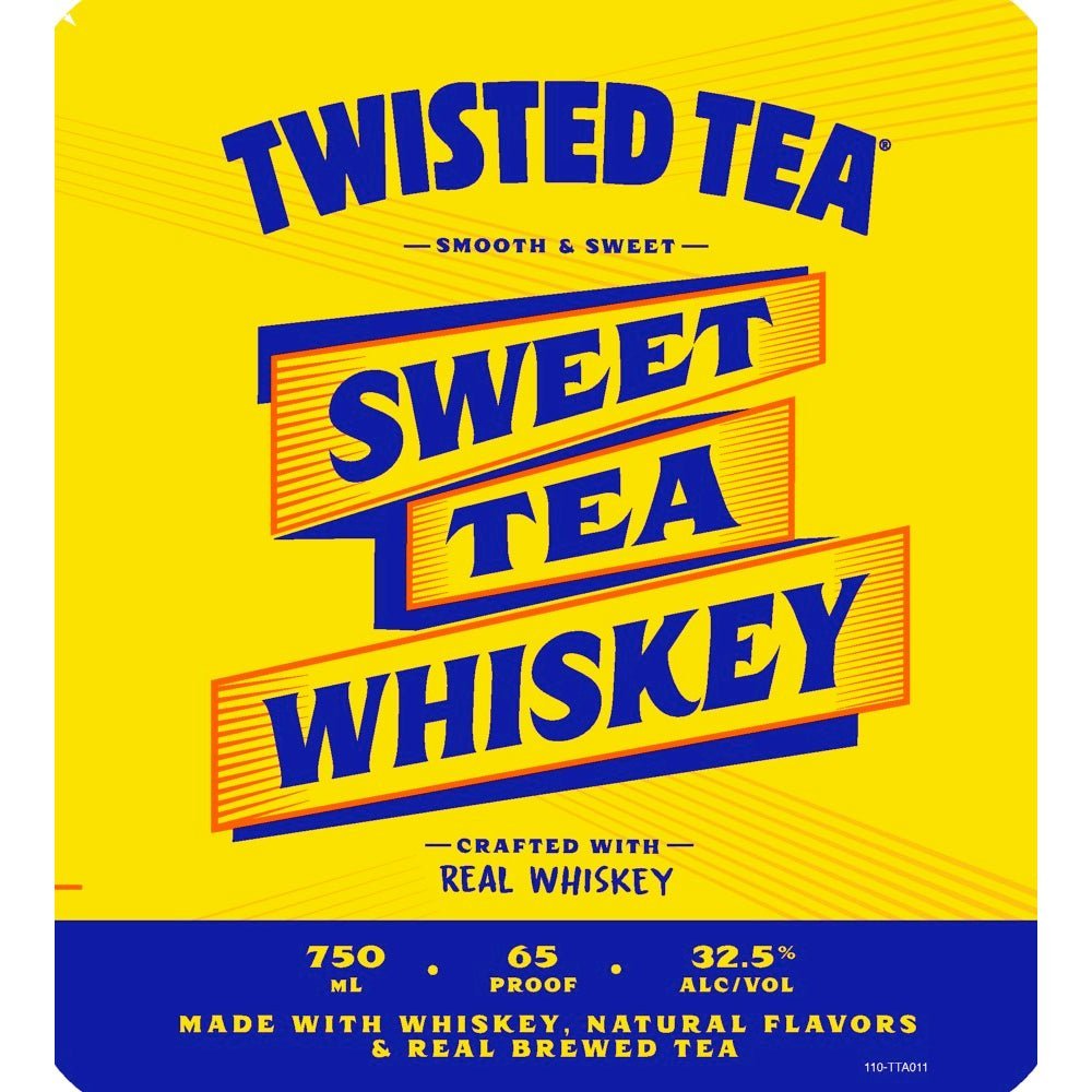 Twisted Tea Sweet Tea Whiskey 1 LITER American Whiskey Twisted Tea   