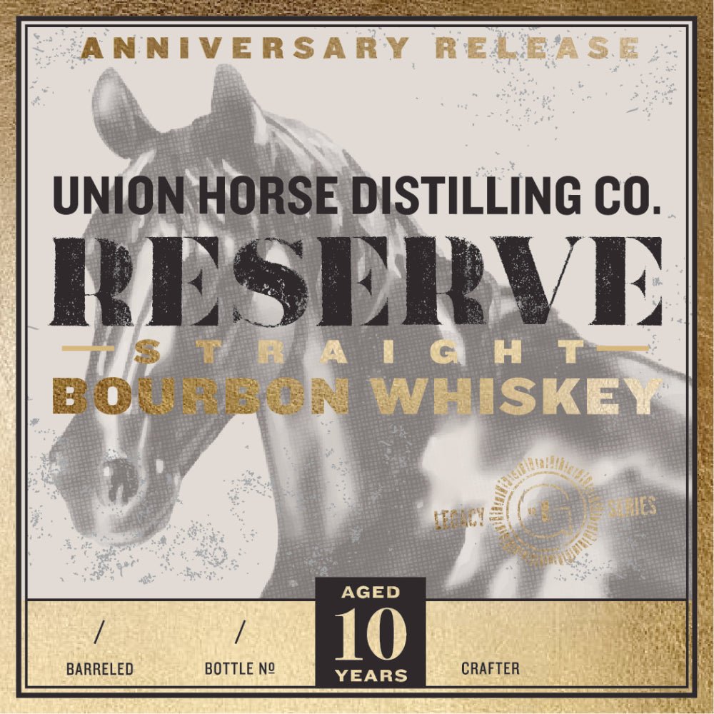 Union Horse Reserve Bourbon Anniversary Release Bourbon Union Horse Distilling Co.