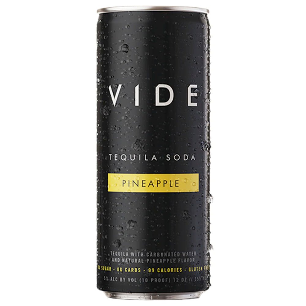 VIDE Pineapple Tequila Soda 4PK Hard Seltzer VIDE   