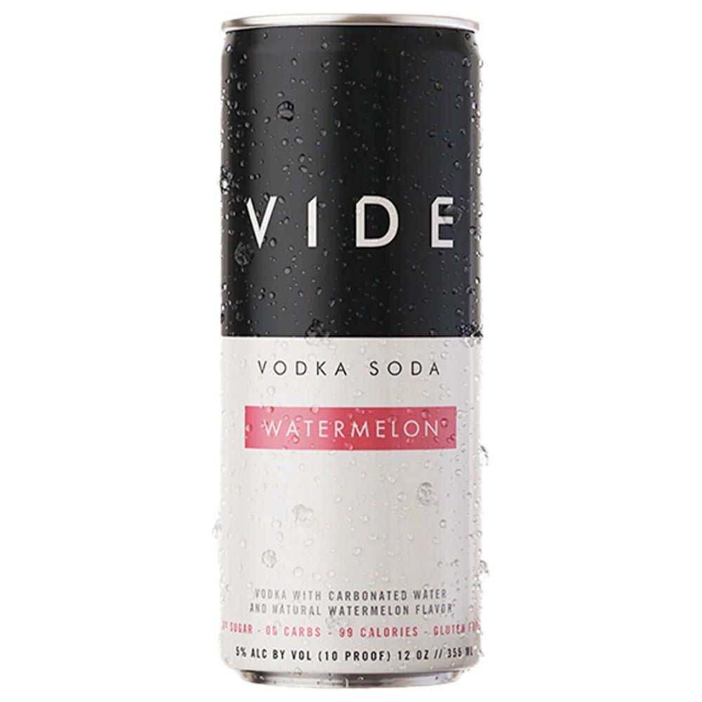 VIDE Watermelon Vodka Soda 4PK Hard Seltzer VIDE   