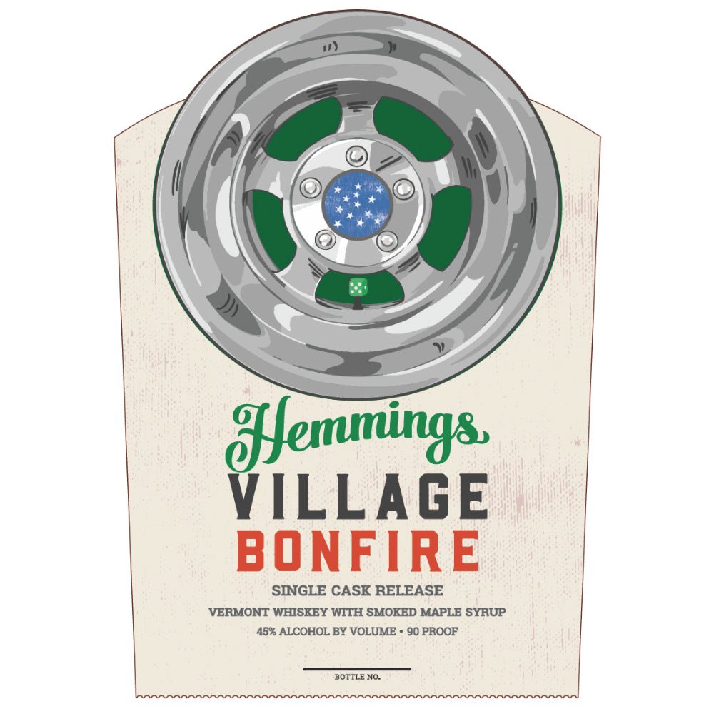 Village Bonfire Hemmings Vermont Whiskey American Whiskey Village Garage Distillery