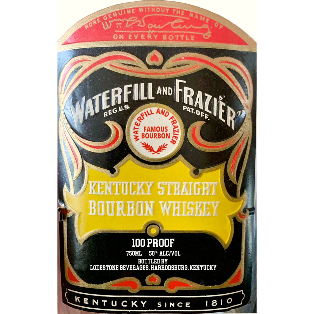 Waterfill and Frazier Kentucky Straight Bourbon 100 Proof Bourbon Waterfill and Frazier   