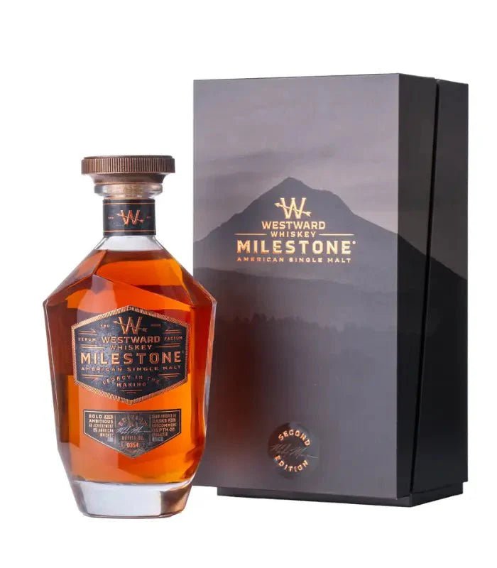 Westward Whiskey Milestone Edition No. 2 American Single Malt 750mL American Whiskey Westward Whiskey