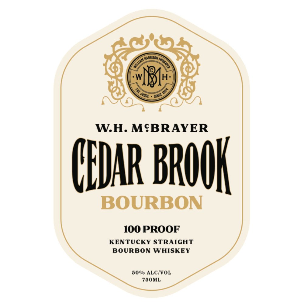 W.H. McBrayer Cedar Brook Kentucky Straight Bourbon Bourbon McBrayer Legacy Spirits   