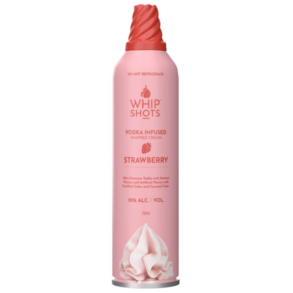 Whipshots Strawberry by Cardi B Vodka Infused Whipped Cream Whipshots   