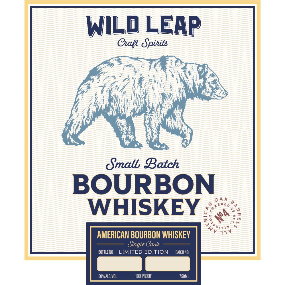 Wild Leap Small Batch Bourbon Bourbon Wild Leap Craft Spirits   