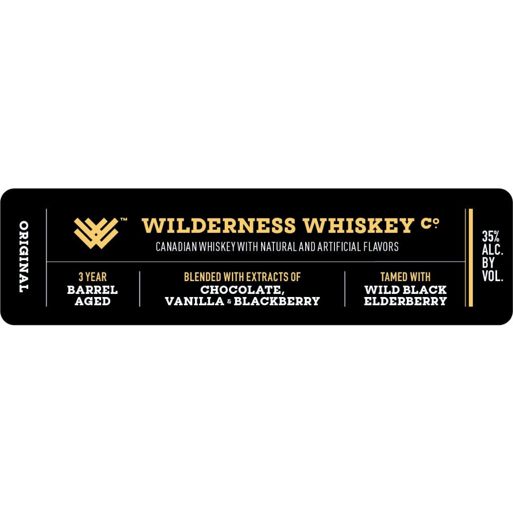 Wilderness Whiskey Co. Original Whiskey Canadian Whisky The Wilderness Whiskey Co.