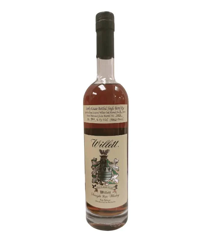 Willett Family Estate 11 Year Single Barrel Rye #2431 "Rye Here Rye Now" 120.2 Proof Rye Willett   