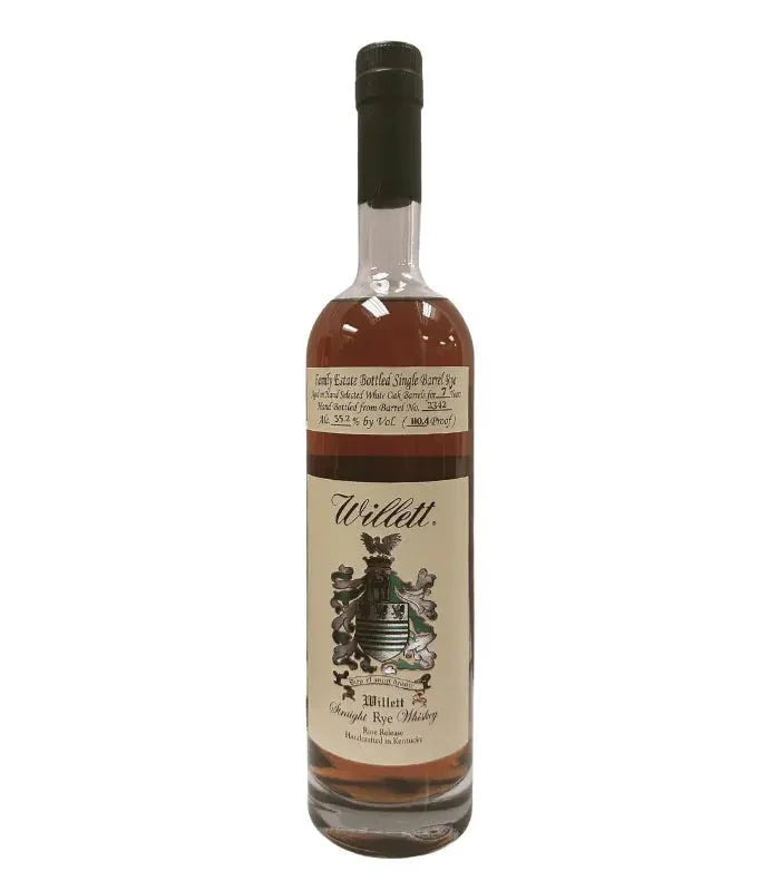 Willett Family Estate 7 Year Single Barrel Rye #2342 "Morris The Cat" 110.4 Proof Rye Willett   