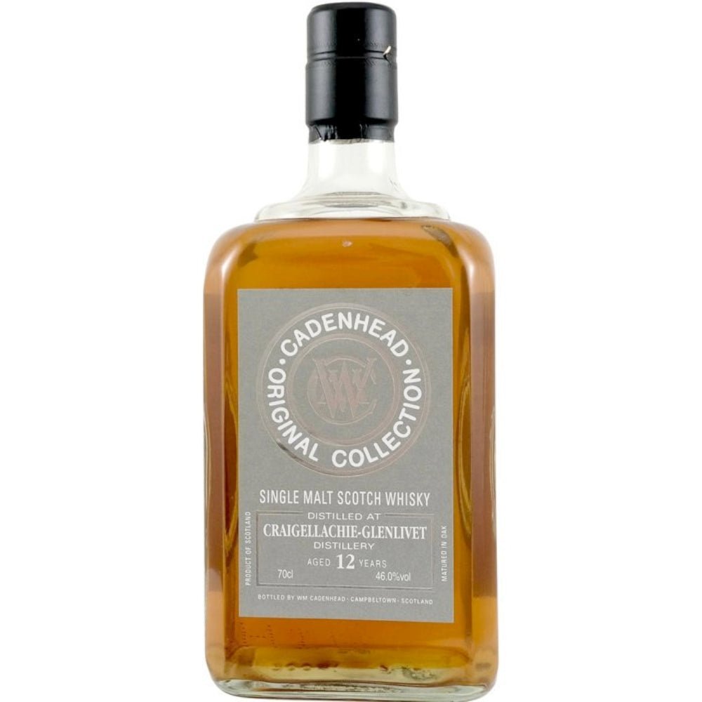 WM Cadenhead Craigellachie-Glenlivet 12 Year Old Scotch WM Cadenhead   