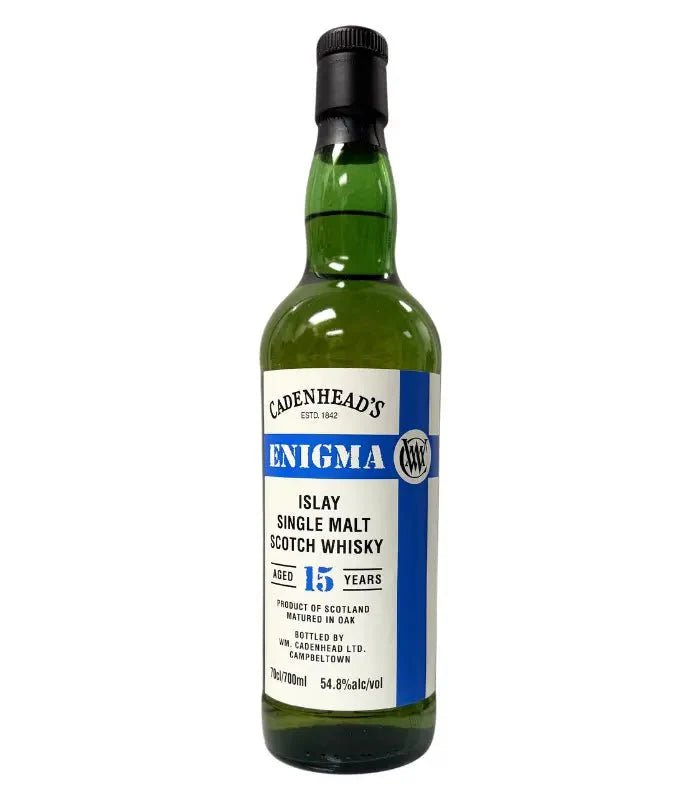 WM Cadenhead Enigma 15 Year Islay Single Malt Scotch Whisky Scotch Cadenhead