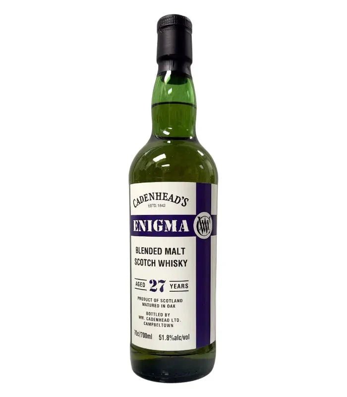 WM Cadenhead Enigma 27 Year Islay Single Malt Scotch Whisky Scotch Cadenhead